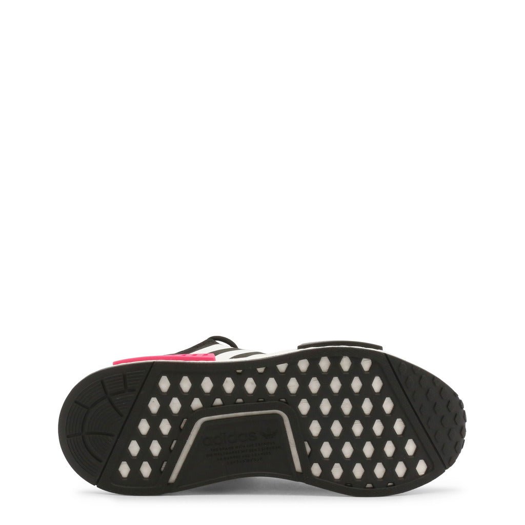 Adidas Originals Marimekko NMD_R1 Core Black/Team Real Magenta/Cloud White Women's Shoes H00655 - Becauze