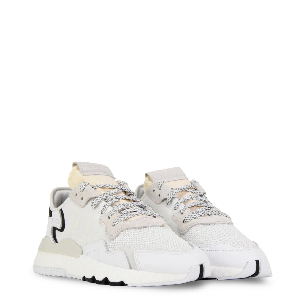 Adidas Originals Nite Jogger Cloud White/Crystal White Running Shoes EE6255 - Becauze