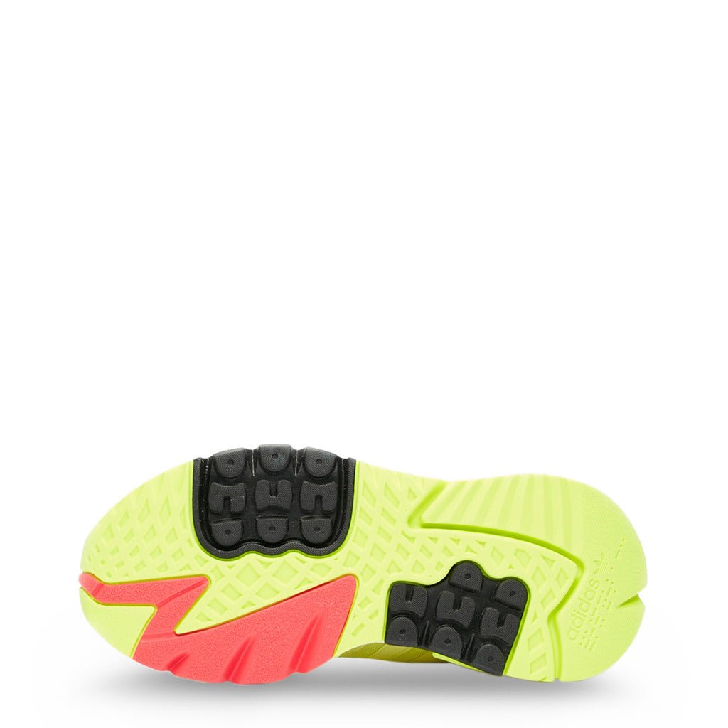 Adidas Originals Nite Jogger Semi Frozen Yellow Women's Shoes EE5911 - Becauze