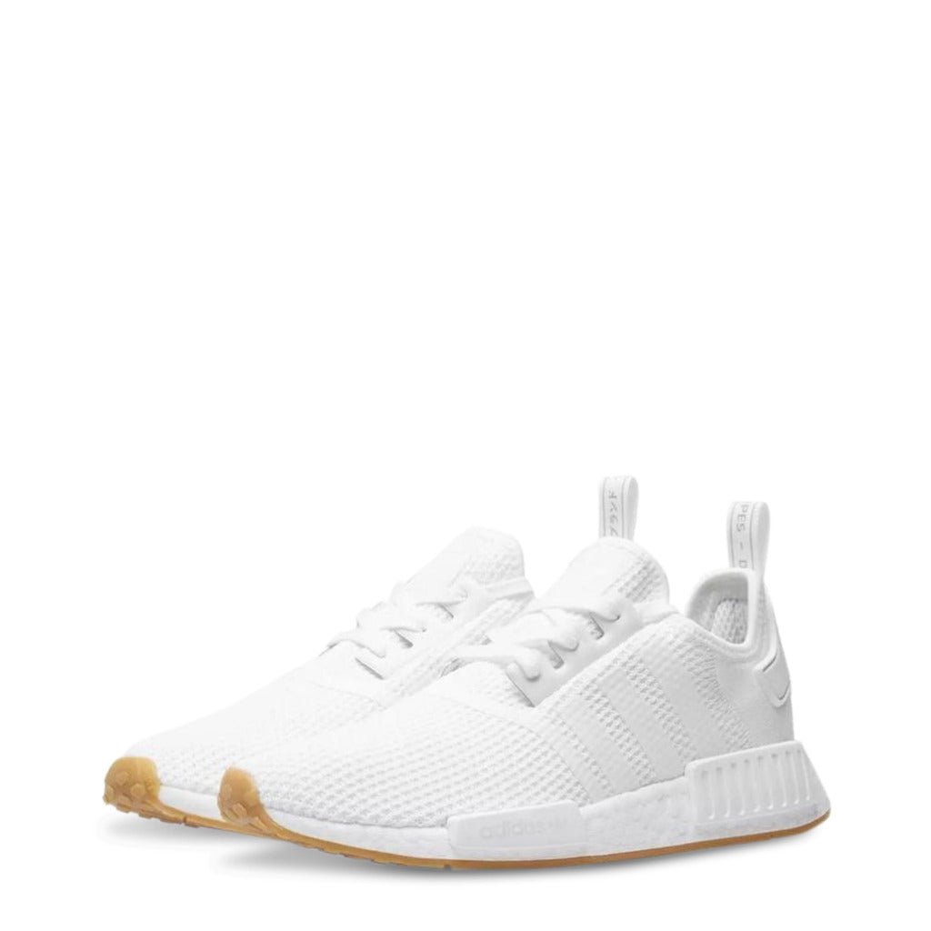 Adidas Originals NMD_R1 Cloud White/Cloud White/Crystal White Shoes D96635 - Becauze