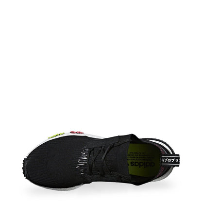 Adidas Originals NMD_R1 STLT Primeknit Core Black Men's Running Shoes CQ2441 - Becauze