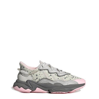 Adidas Originals Ozweego Grey One/Grey Two/Clear Pink Women's Shoes FX6104 - Becauze