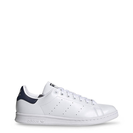 Adidas Originals Stan Smith Cloud White/Cloud White/Collegiate Navy Men's Shoes FX5501 - Becauze