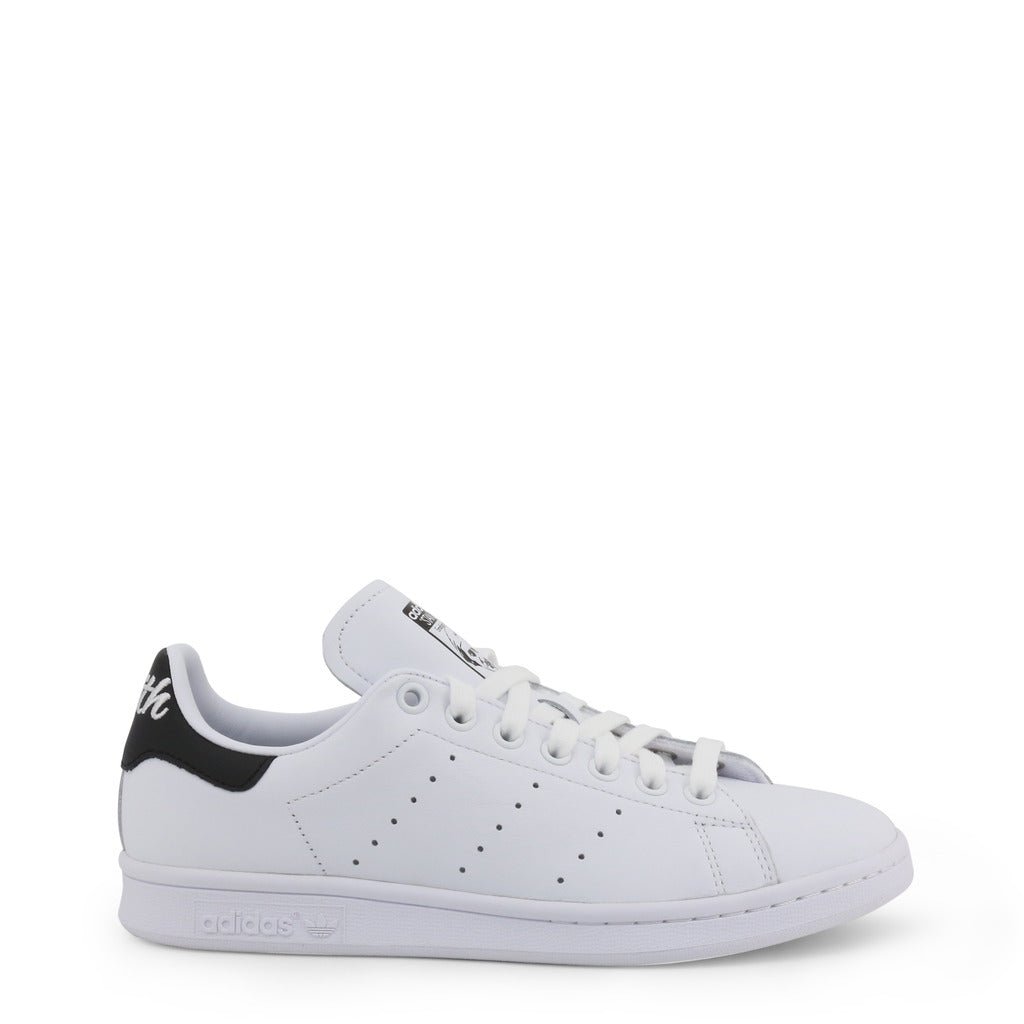 Adidas Originals Stan Smith Cloud White/Core Black Tennis Shoes EE5818 - Becauze