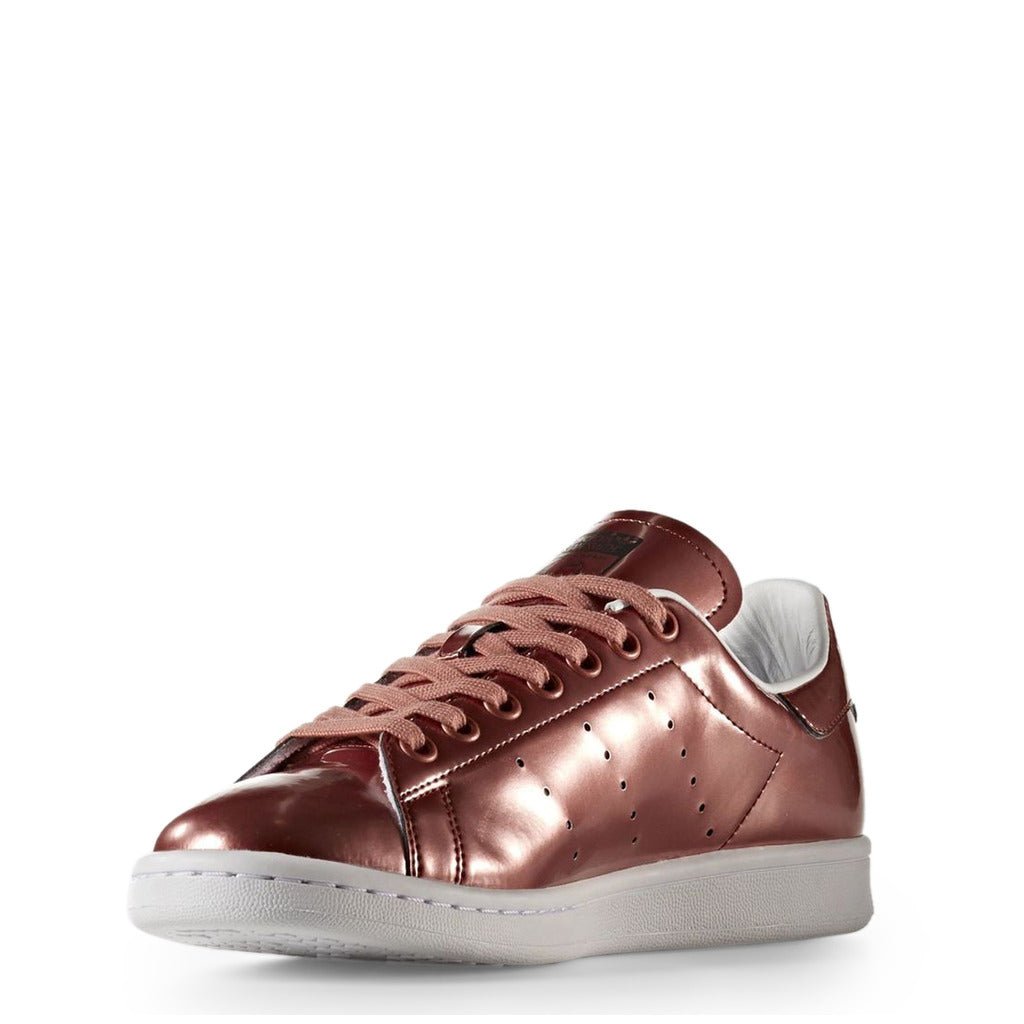 Adidas Originals Stan Smith Copper Metallic Women's Tennis Shoes CG3678 - Becauze