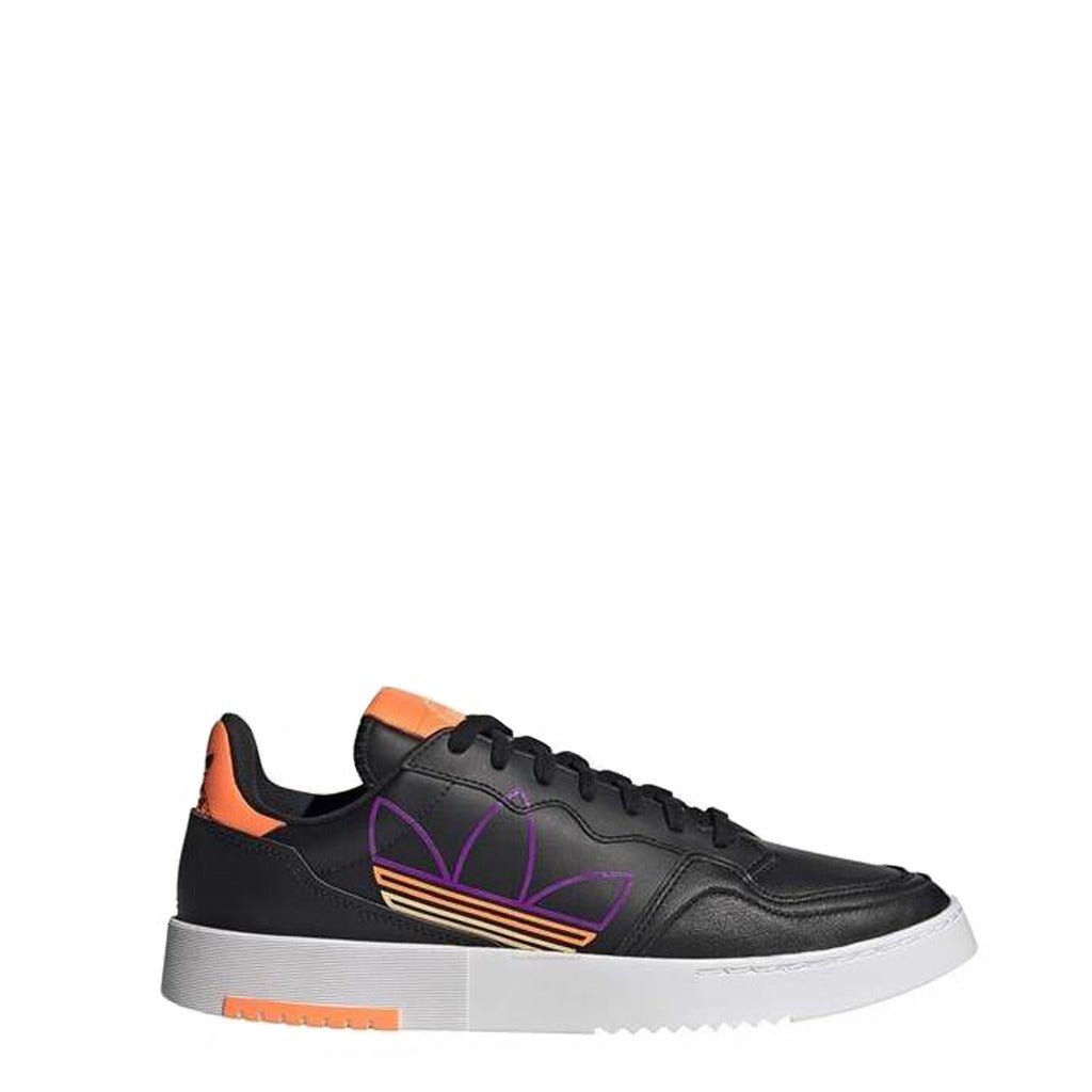 Adidas Originals Supercourt Core Black/Ultra Purple/Cloud White Shoes FX5705 - Becauze