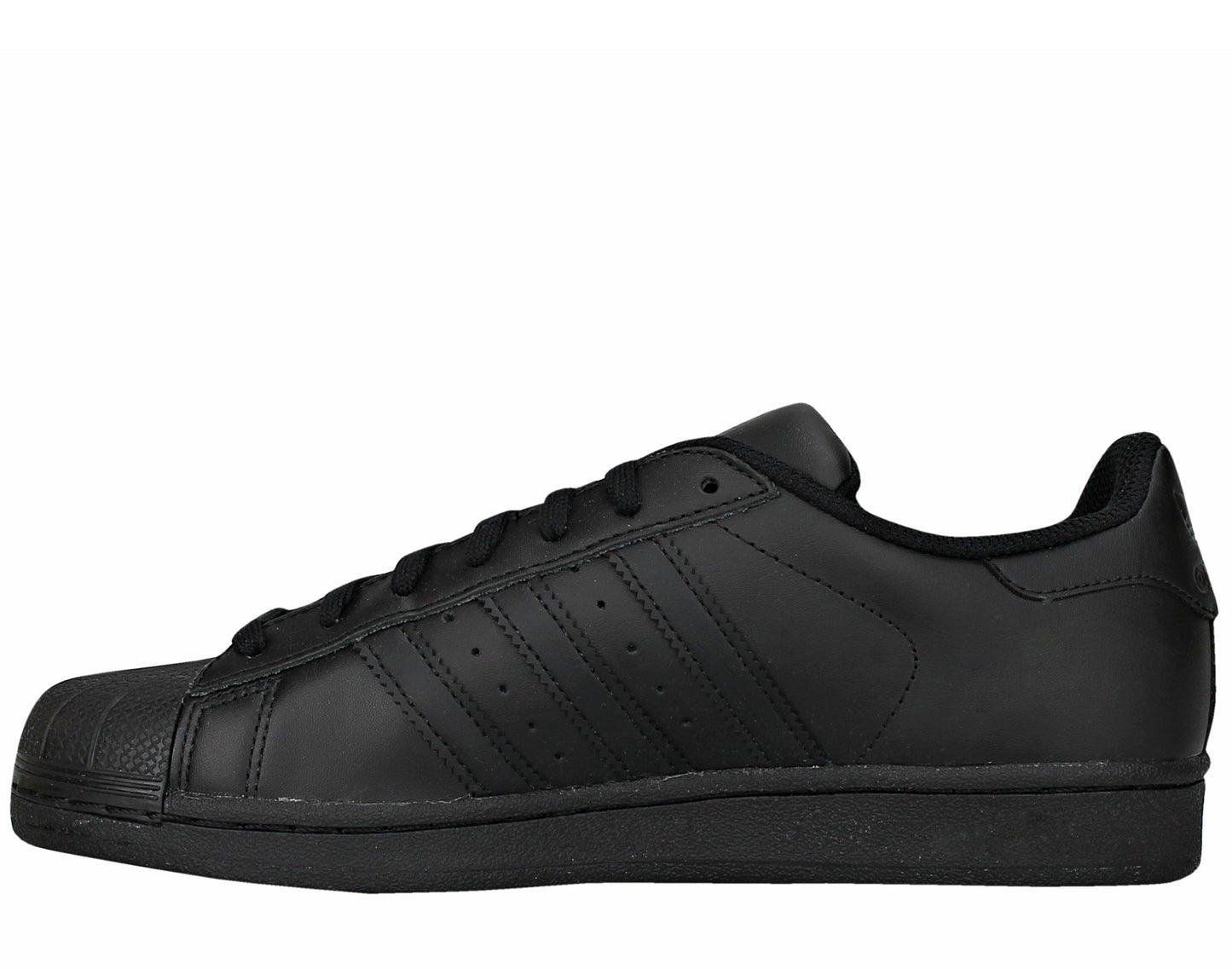 Adidas Originals Superstar Foundation Black/Black Men's Basketball Shoes AF5666 - Becauze
