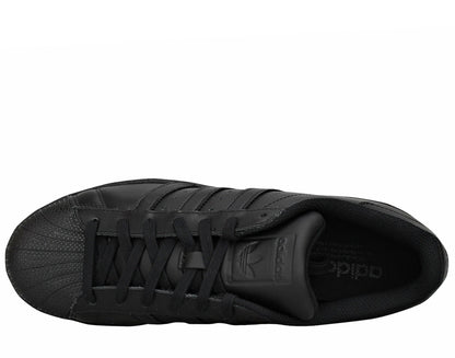 Adidas Originals Superstar Foundation Black/Black Men's Basketball Shoes AF5666 - Becauze