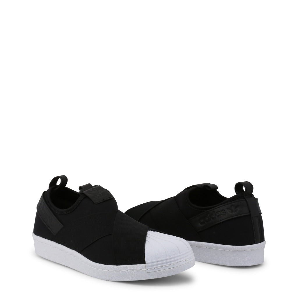 Adidas Originals Superstar Slip-On Core Black Men's Shoes BZ0112 - Becauze