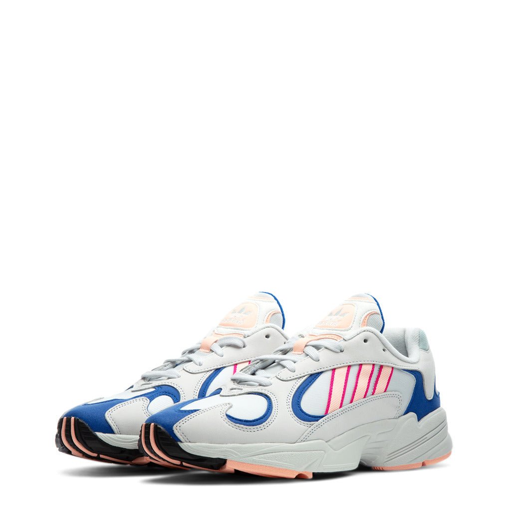 Adidas Originals Yung-1 Crystal White/Clear Orange Running Shoes BD7654 - Becauze