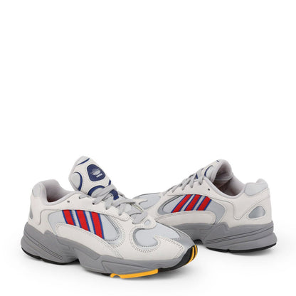 Adidas Originals Yung-1 Grey Two/Collegiate Royal Men's Running Shoes CG7127 - Becauze