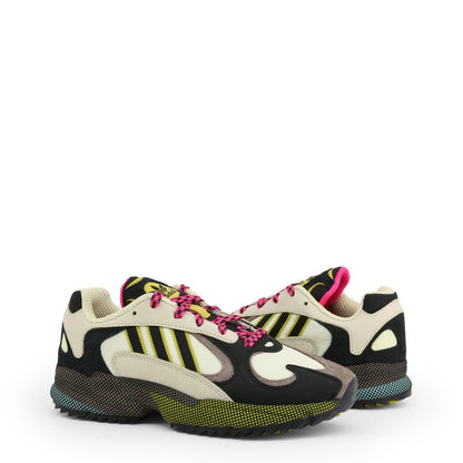 Adidas Originals Yung-1 Sand/Core Black/Shock Pink Shoes EF5338 - Becauze