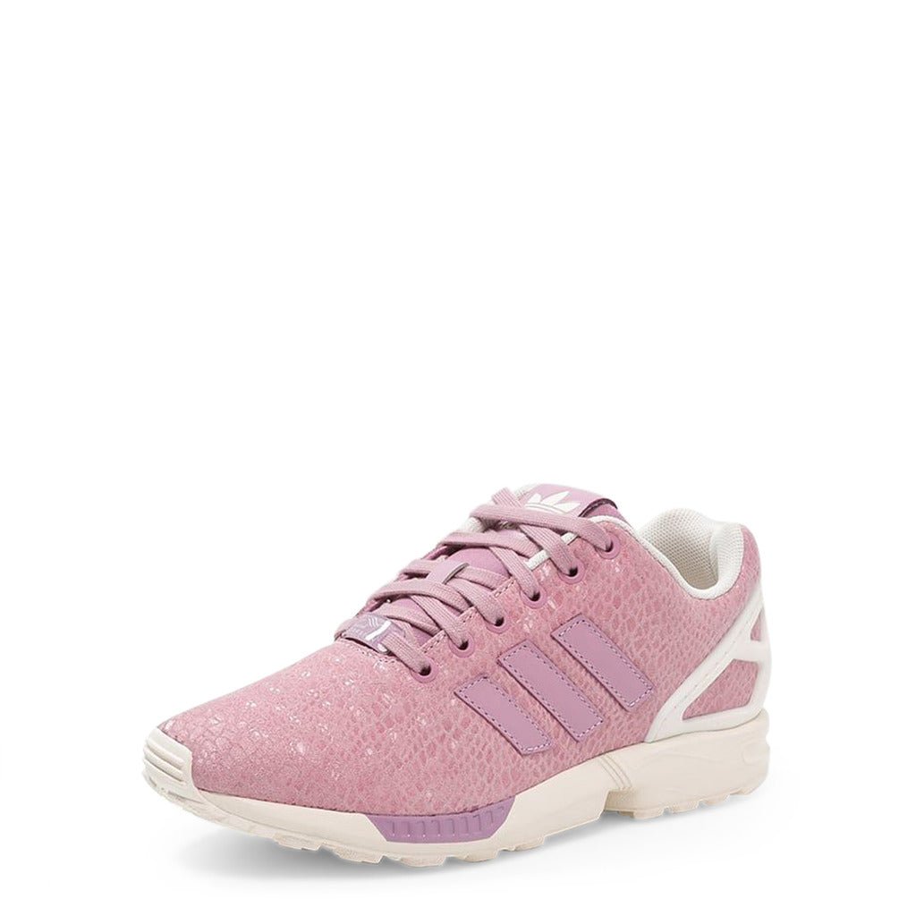 Adidas Originals ZX Flux Shift Pink/Core White Women's Running Shoes B35311 - Becauze