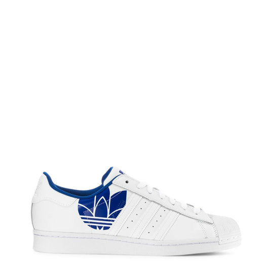 Adidas Superstar Cloud White/Cloud White/Royal Blue Men's Shoes FY2826 - Becauze