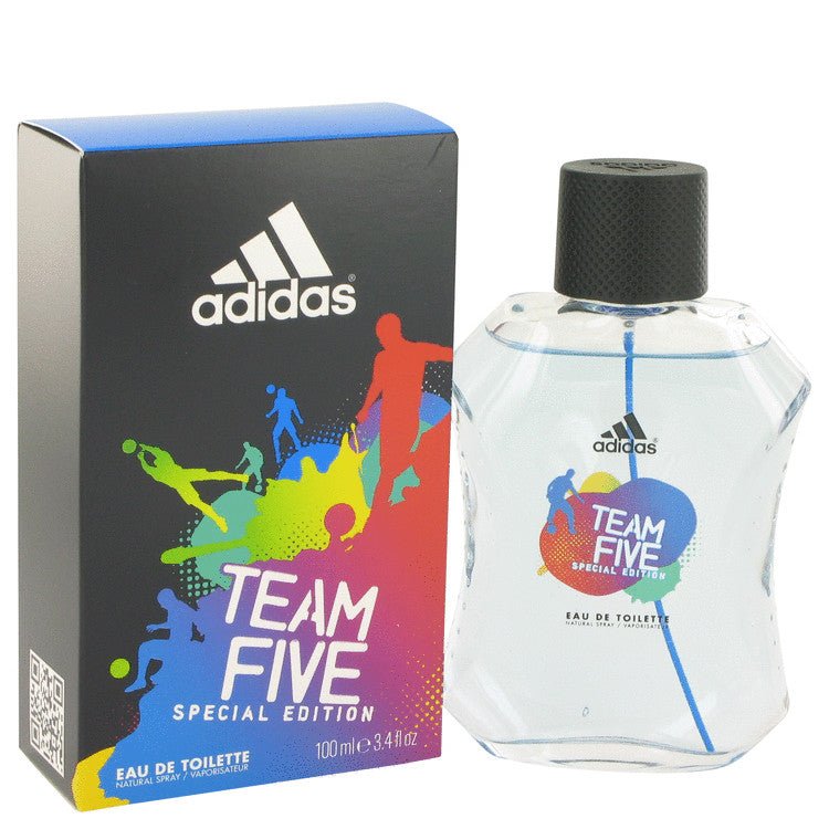 Adidas Team Five by Adidas - (3.4 oz) Men's Eau De Toilette Spray - Becauze