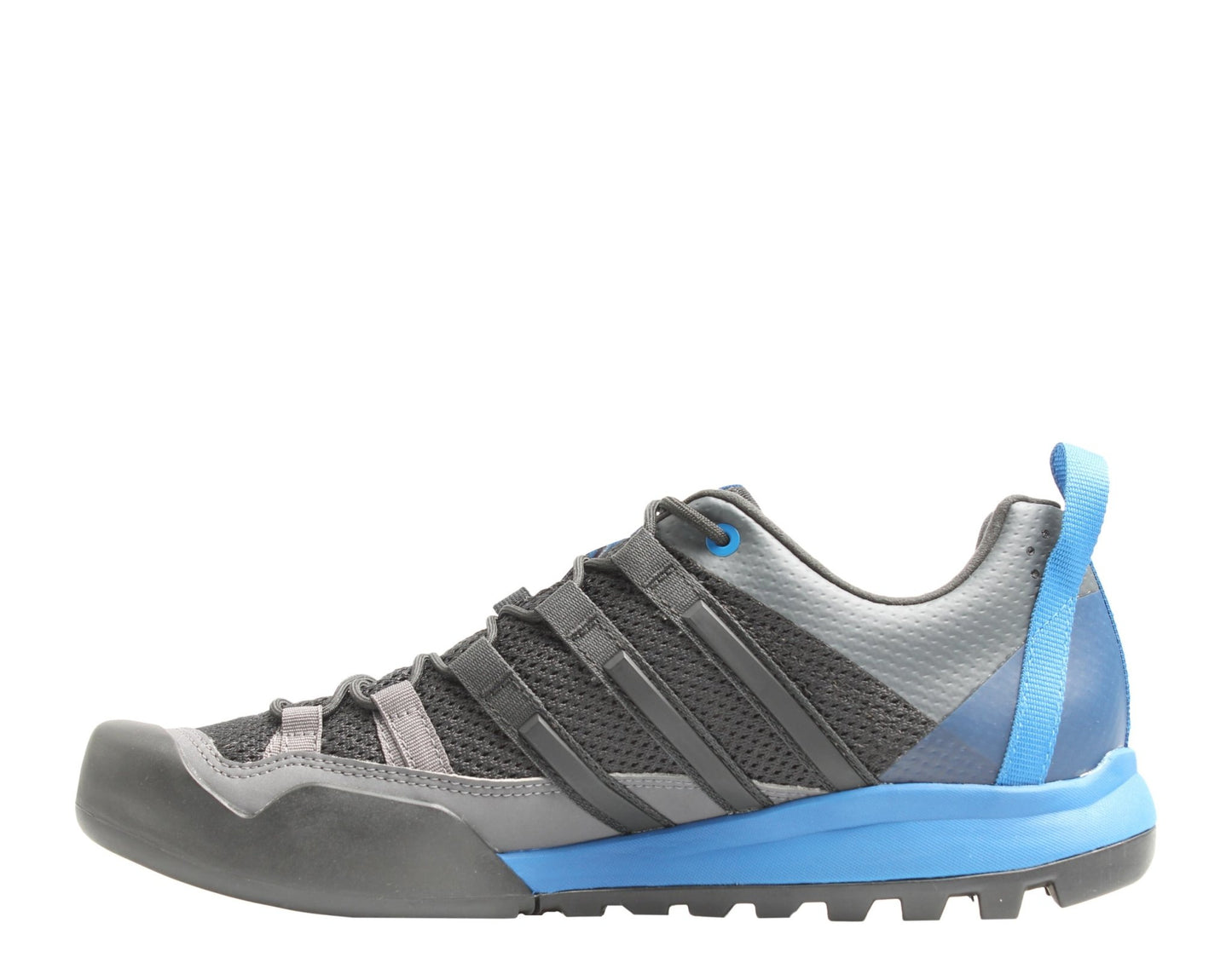 Adidas Terrex Solo Black/Black/Blue Beauty Men's Hiking Shoes CM7657 - Becauze