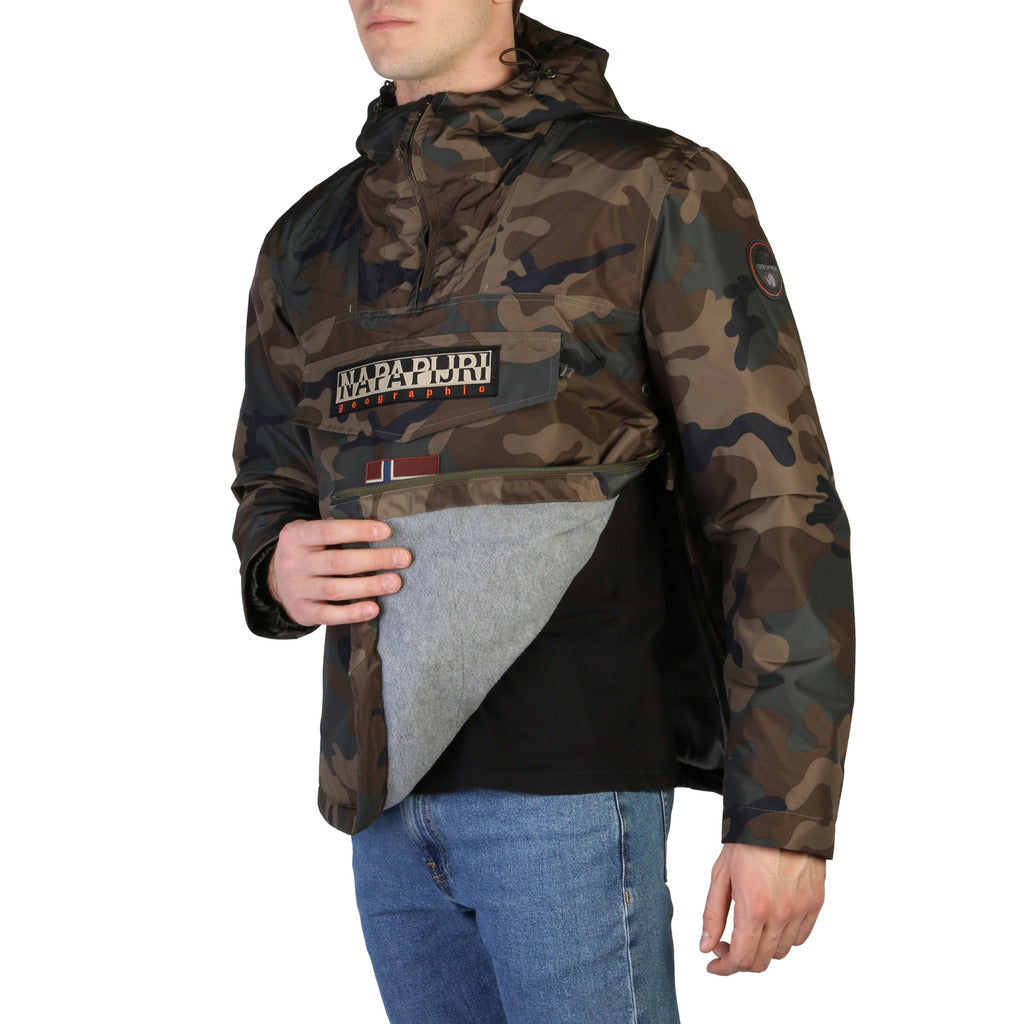 Napapijri Rainforest Winter Pocket Print Camouflage Men's Jacket NA4EGW-F84