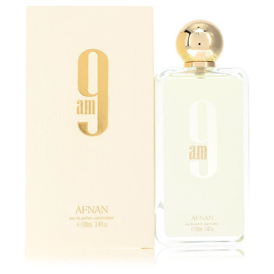 Afnan 9am by Afnan - (3.4 oz) Unisex Eau De Parfum Spray - Becauze
