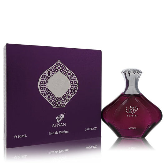 Afnan Turathi Purple by Afnan - (3 oz) Women's Eau De Parfum Spray - Becauze