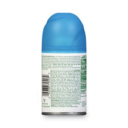 Air Wick Freshmatic Ultra Automatic Spray Refill, Fresh Waters, 5.89 oz Aerosol Spray, 6-Carton 62338-79553 - Becauze