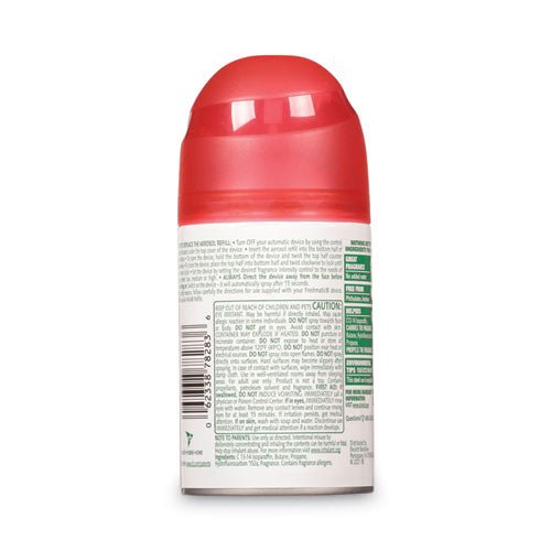 Air Wick Freshmatic Ultra Spray Refill, Apple Cinnamon Medley, 5.89 oz Aerosol Spray, 6-Carton 62338-78283 - Becauze