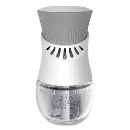 Air Wick Scented Oil Warmer, 1.75" x 2.69" x 3.63", White-Gray, 6-Carton 62338-78046 - Becauze