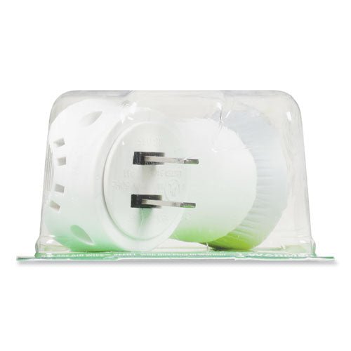 Air Wick Scented Oil Warmer, 1.75" x 2.69" x 3.63", White-Gray, 6-Carton 62338-78046 - Becauze