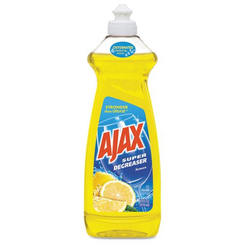 Ajax Dish Detergent Lemon Scent 28 oz Bottle (9 Pack) 44673 - Becauze