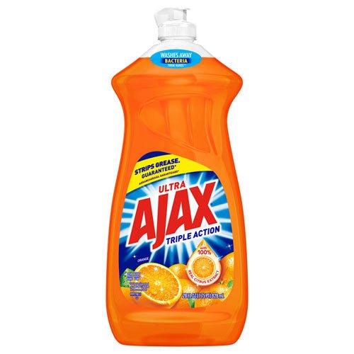 Ajax Dish Detergent Liquid Orange Scent 28 oz Bottle 44678 - Becauze