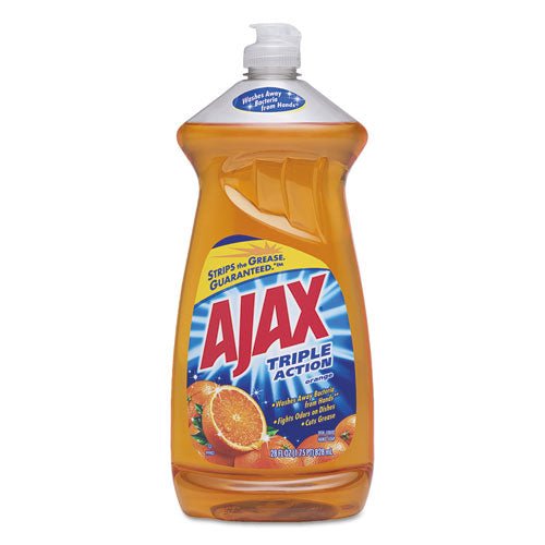 Ajax Dish Detergent Liquid Orange Scent 28 oz Bottle (9 Pack) 44678 - Becauze