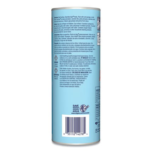 Ajax Oxygen Bleach Powder Cleanser, 21oz Can, 24-Carton 14278 - Becauze