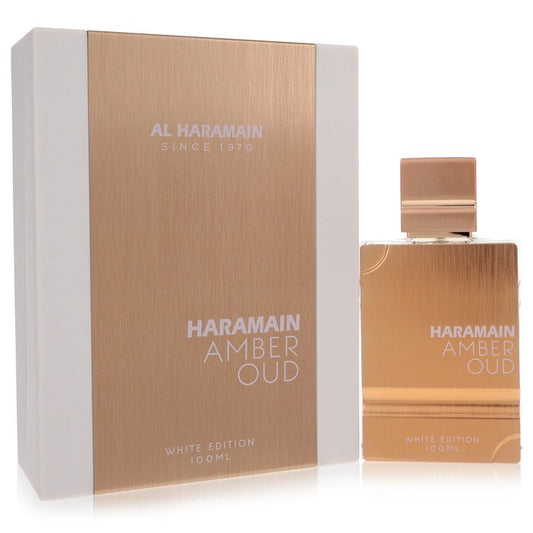 Al Haramain Amber Oud White Edition by Al Haramain - (3.4 oz) Unisex Eau De Parfum Spray - Becauze