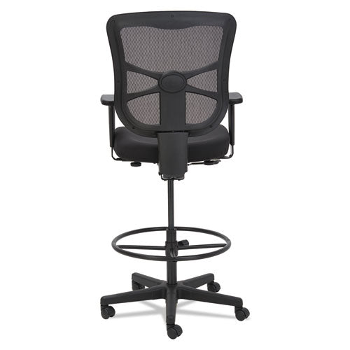Alera Alera Elusion Series Mesh Stool, Supports Up to 275 lb, 22.6" to 31.6" Seat Height, Black ALEEL4614 - Becauze