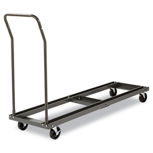 Alera Chair and Table Cart, 20.86w x 50.78 to 72.04d, Black ALEFTCART - Becauze