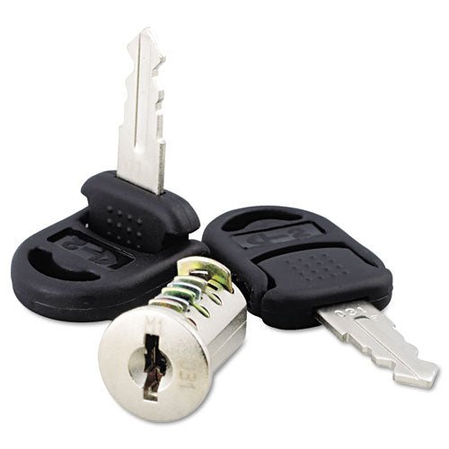 Alera Core Removable Lock and Key Set, Silver, Two Keys-Set ALEVA501111 - Becauze