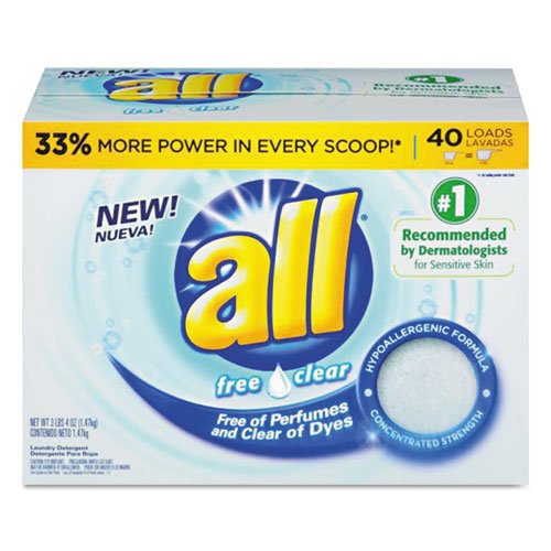 All All-Purpose Powder Detergent, 52 oz Box 45681 - Becauze
