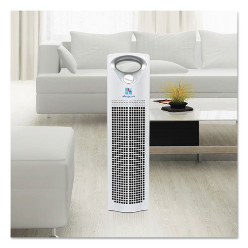Allergy Pro AP200 True HEPA Air Purifier, 212 sq ft Room Capacity, White 49293 - Becauze