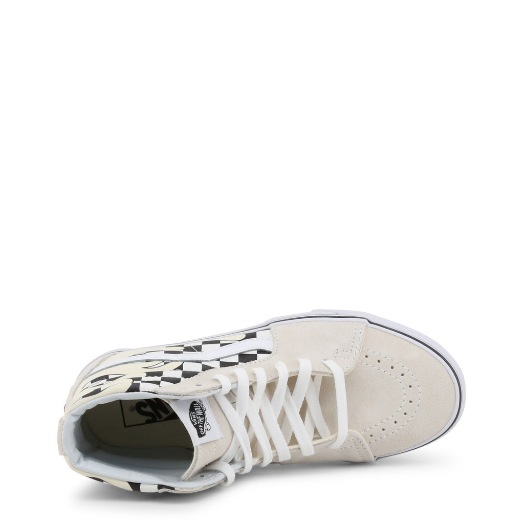 Vans Sk8-Hi Classic White/True White Hi Top Sneakers VN0A38GERX7
