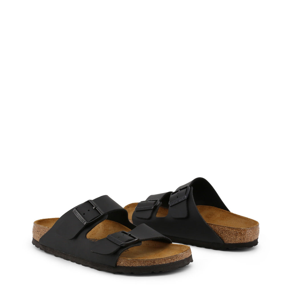Birkenstock Arizona Birko-Flor Black Sandals 0051793 Narrow Width