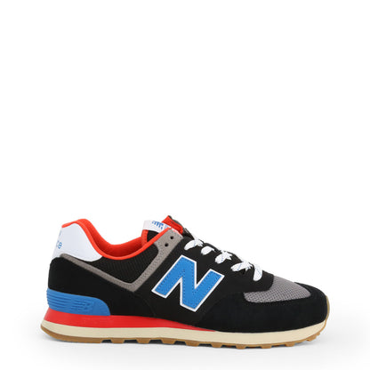 New Balance 574 Core Plus Black With Neo Classic Blue Men's Shoes ML574SOV