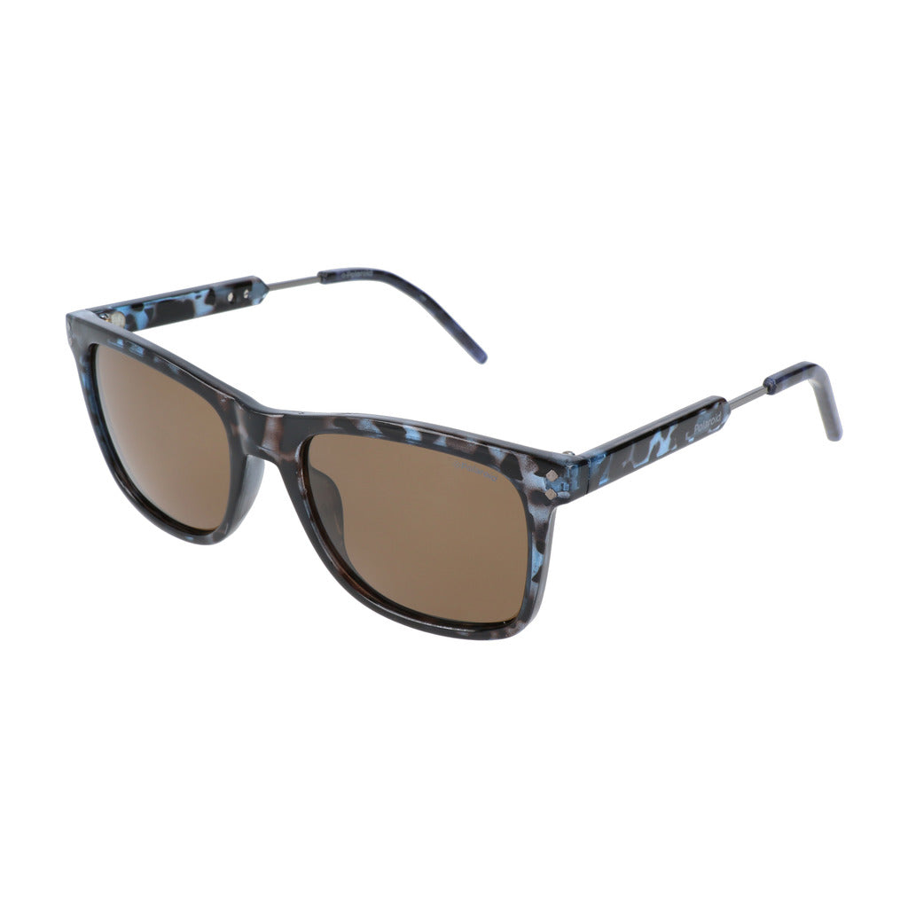 Polaroid Square Blue Brown Polarized Sunglasses PLD 2034/S TQJ/IG
