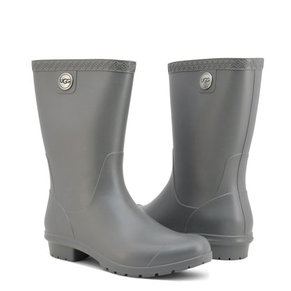 UGG Sienna Matte Waterproof Charcoal Women's Rain Boots 1100510-CHRC