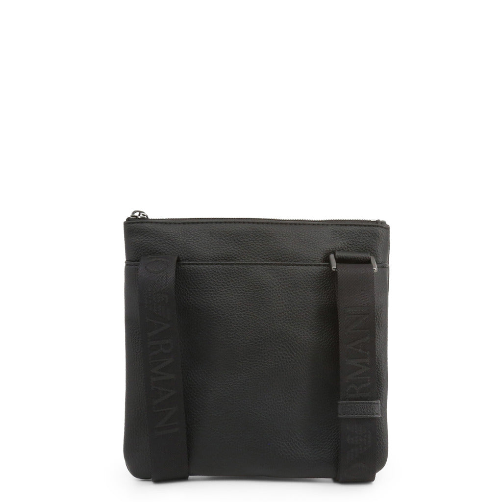 Emporio Armani Faux Leather Black Men's Crossbody Bag Y4M177YG89J181072