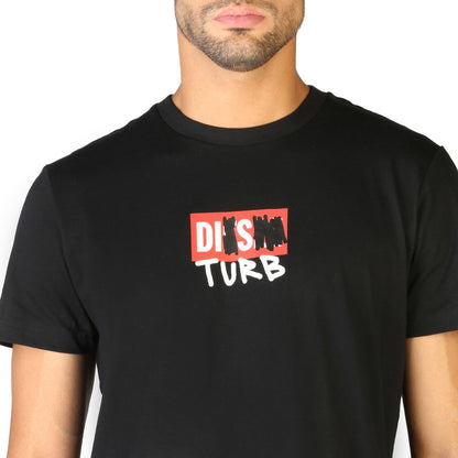 Diesel T-DIEGOS-B10 Black Men's T-Shirt A032640GRAM9XX