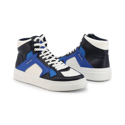 Duca di Morrone Nick Navy Blue Men's High Top Sneakers