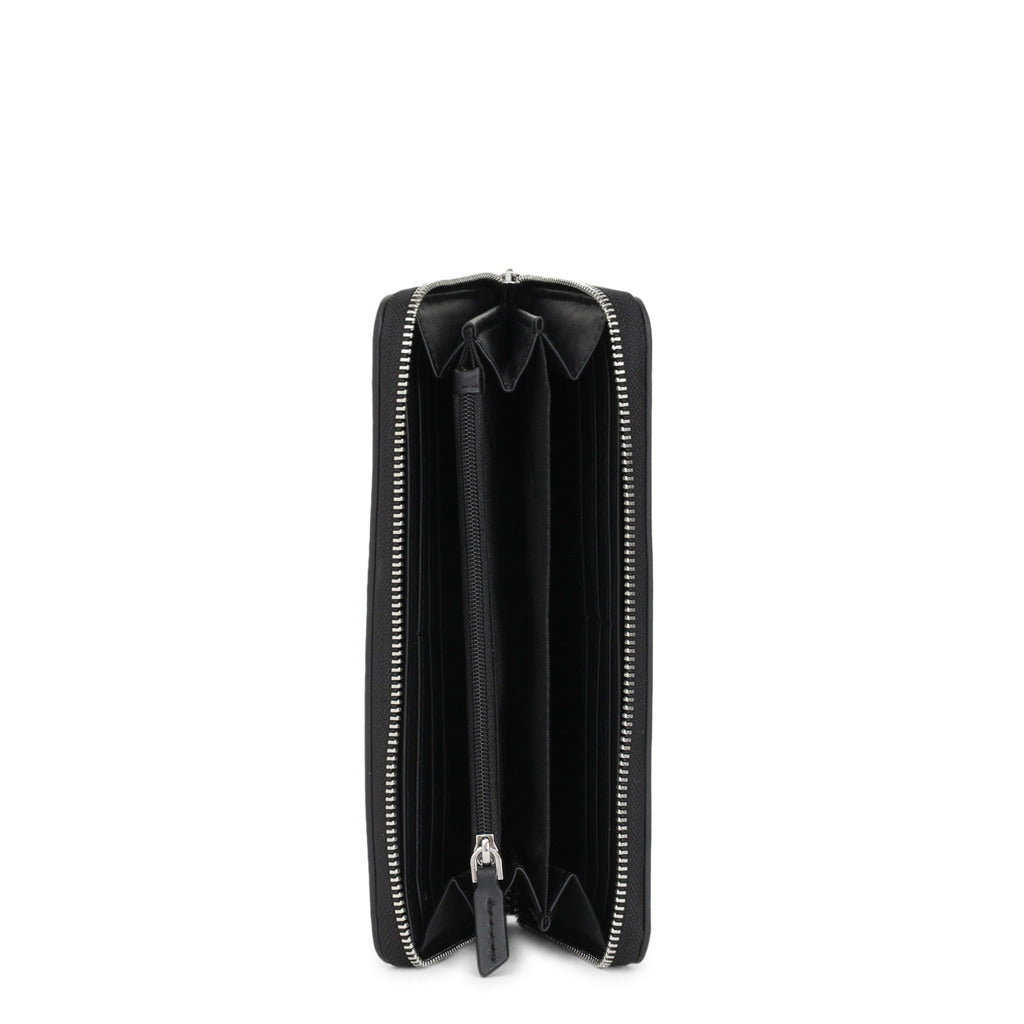 Calvin Klein Large Recycled Zip Around CK Black Women's Wallet K60K609919-BAX