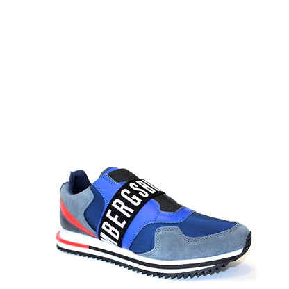 Bikkembergs Haled Slip-On Blue Men's Sneakers 192BKM0053410
