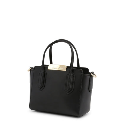 Emporio Armani Leather Black Women's Satchel Bag Y3B099YDT6A181386