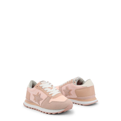 Shone Triple Star Nude Pink Girls Shoes 617K-017