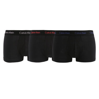 Calvin Klein 3-Pack Boxer Briefs Black Underwear U2664G-WHB